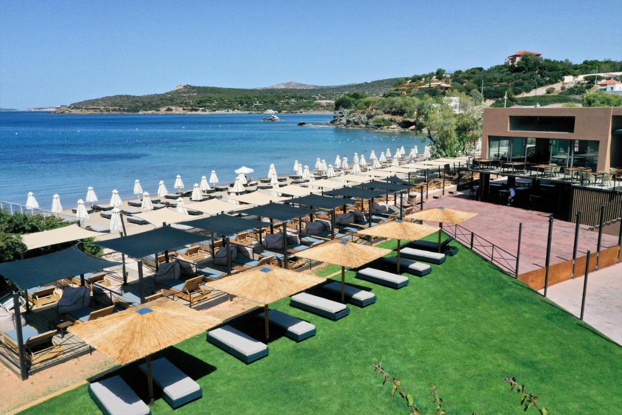 Aegeon Beach Hotel ซูนิโอ ภายนอก รูปภาพ