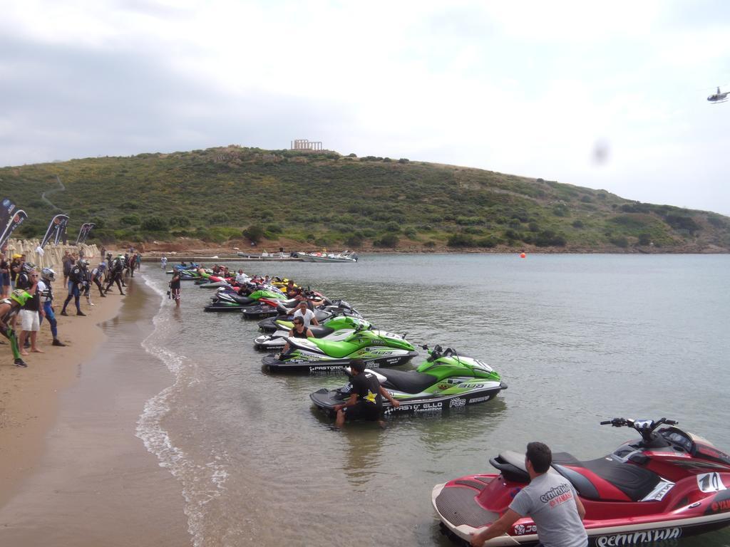 Aegeon Beach Hotel ซูนิโอ ภายนอก รูปภาพ