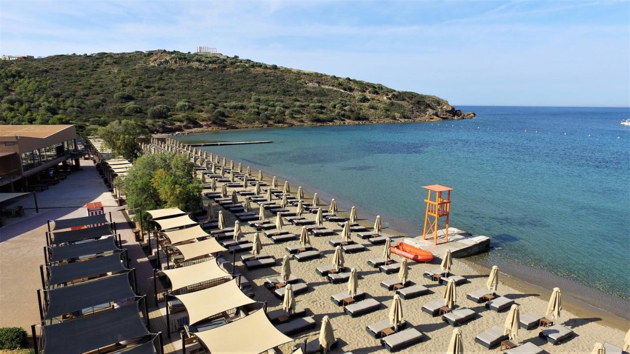 Aegeon Beach Hotel ซูนิโอ ภายนอก รูปภาพ