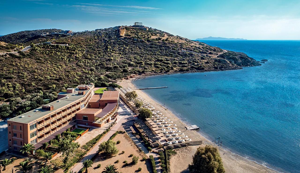 Aegeon Beach Hotel ซูนิโอ ภายนอก รูปภาพ